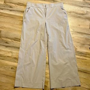 Athleta wide leg crop pants